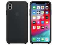 Etui do telefonów Etui Silicone Case do iPhone XS Max czarne